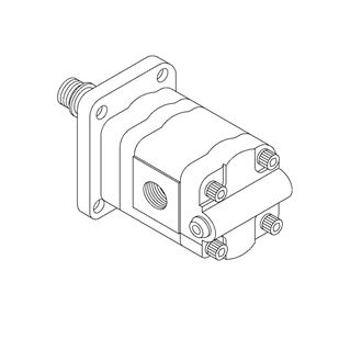 Imagem de  9203015 - KIT MOTOR HIDRAULICO DE ENGRENAGENS 5,5 CM3-BOSCH