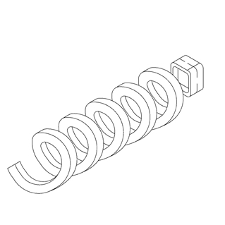 Imagem de  1732222 - CONDUTOR HELICOIDAL ESQ 48X300